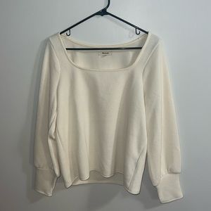Madewell Cream Sweater